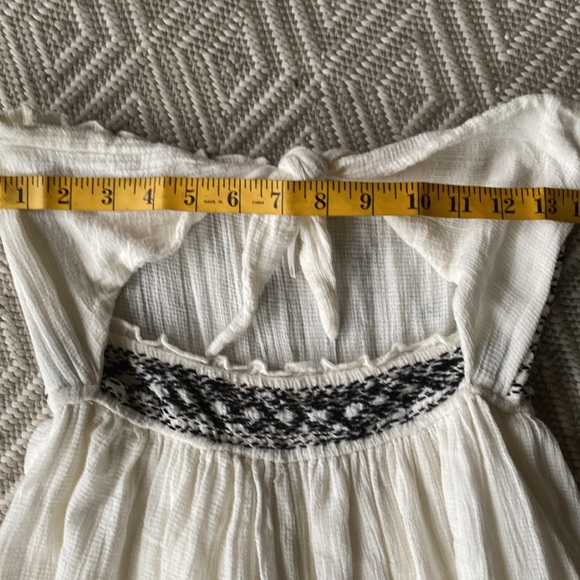 New sz S Carmen convertible one-piece smocked bandeau luxury jumpsuit - Picture 14 of 16